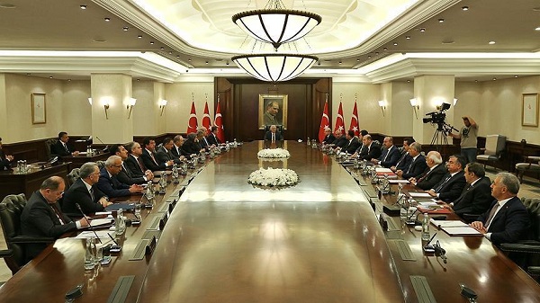 В Турции началось заседание Кабмина